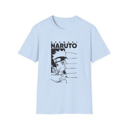 Naruto Unisex Softstyle T-Shirt - Fun Anime Graphic Tee for Fans
