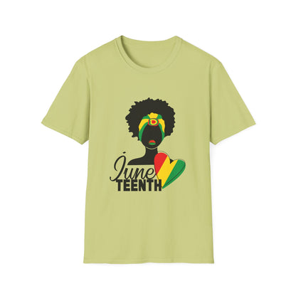 Juneteenth Celebration T-Shirt, Unisex Softstyle Tee, African American Pride Shirt, Freedom Day Apparel, Black History Month Gift