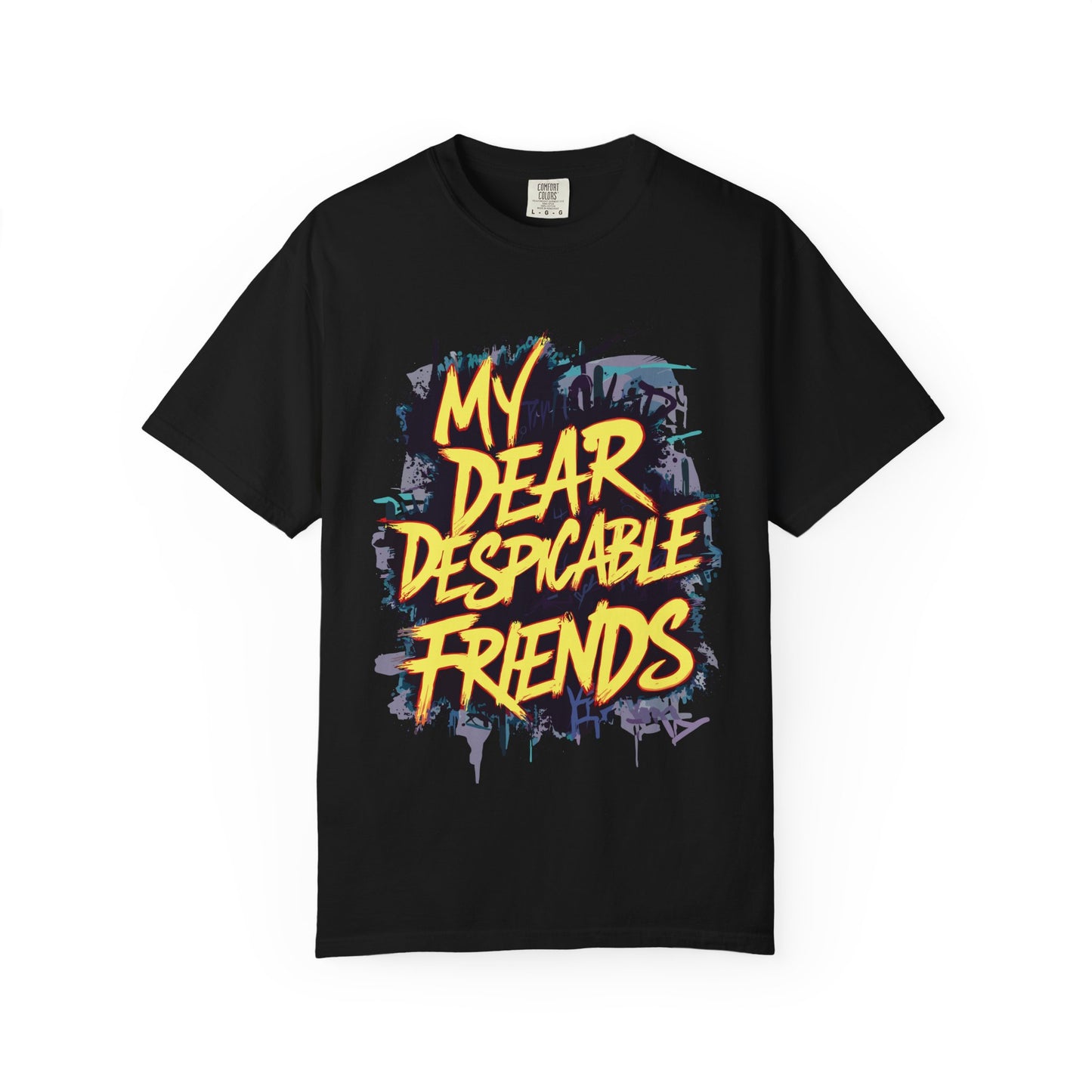 Despicable Friends Graphic Tee, Unisex T-Shirt, Casual Wear, Gift for Friends, Fun Statement Shirt, Graphic Tee for Fans