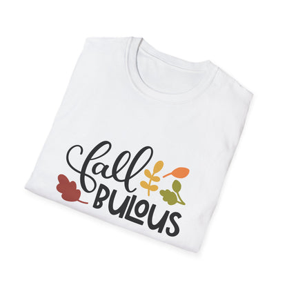 Fall Bulous Unisex Softstyle T-Shirt - Cozy Autumn Tee, Perfect for Thanksgiving, Fall Parties, Gift for Her, Seasonal Fashion