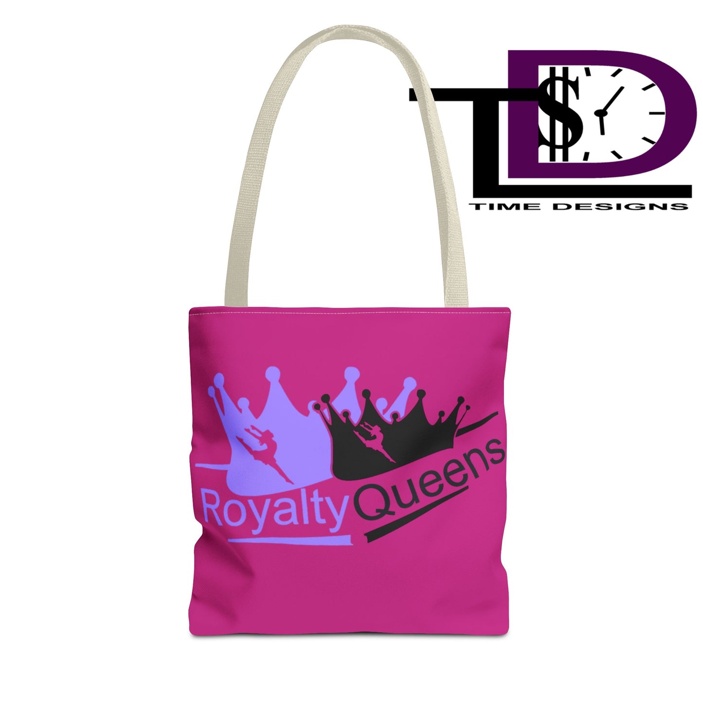 Royalty Queens Tote Bag - Stylish Reusable Tote for Queens, Perfect for Shopping, Beach Days, Gifts, Birthdays, and More