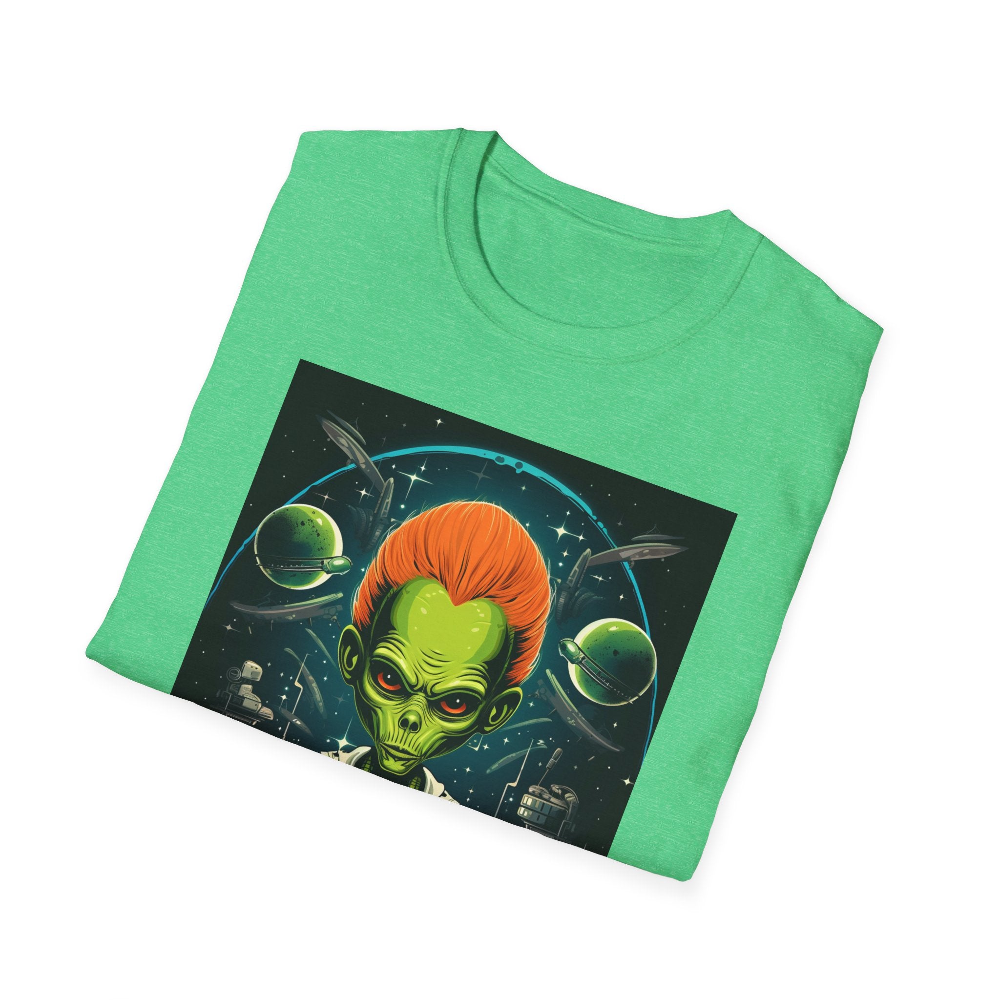 Alien Galaxy Unisex T-Shirt - Cosmic Art Design