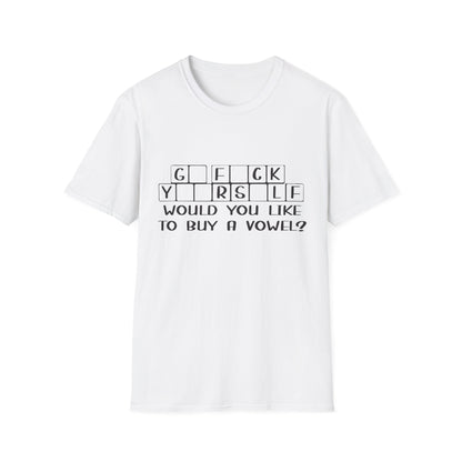 Funny Unisex T-Shirt - "G F C K Y R S L F" Graphic Tee - Perfect Gift for Casual Wear