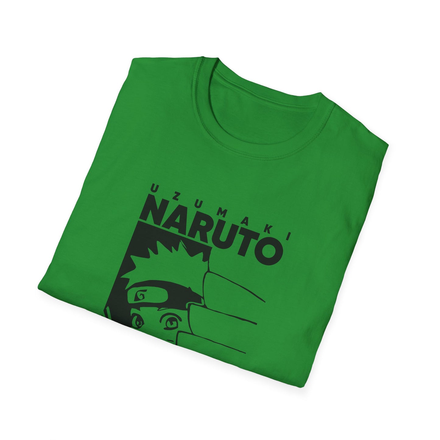 Naruto Unisex Softstyle T-Shirt - Fun Anime Graphic Tee for Fans