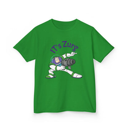 Kids Buzz Lightyear Tee - 'It's Zorg' Fun Cotton T-Shirt