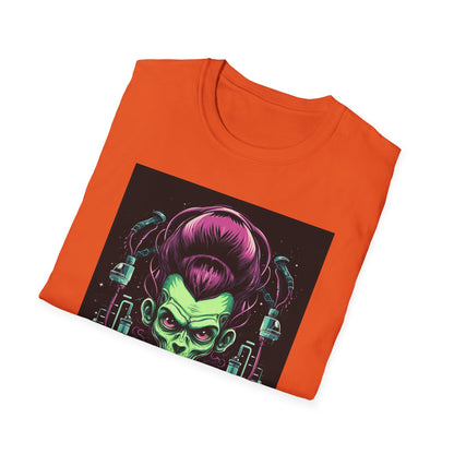 Cosmic Sci-Fi Graphic T-Shirt - Unisex Softstyle