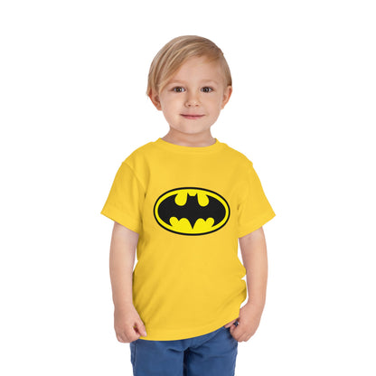 Batman Toddler Short Sleeve Tee - Superhero Shirt for Kids, Birthday Gift, Adventure Wear, Playtime Apparel, Comic Fan Clothing