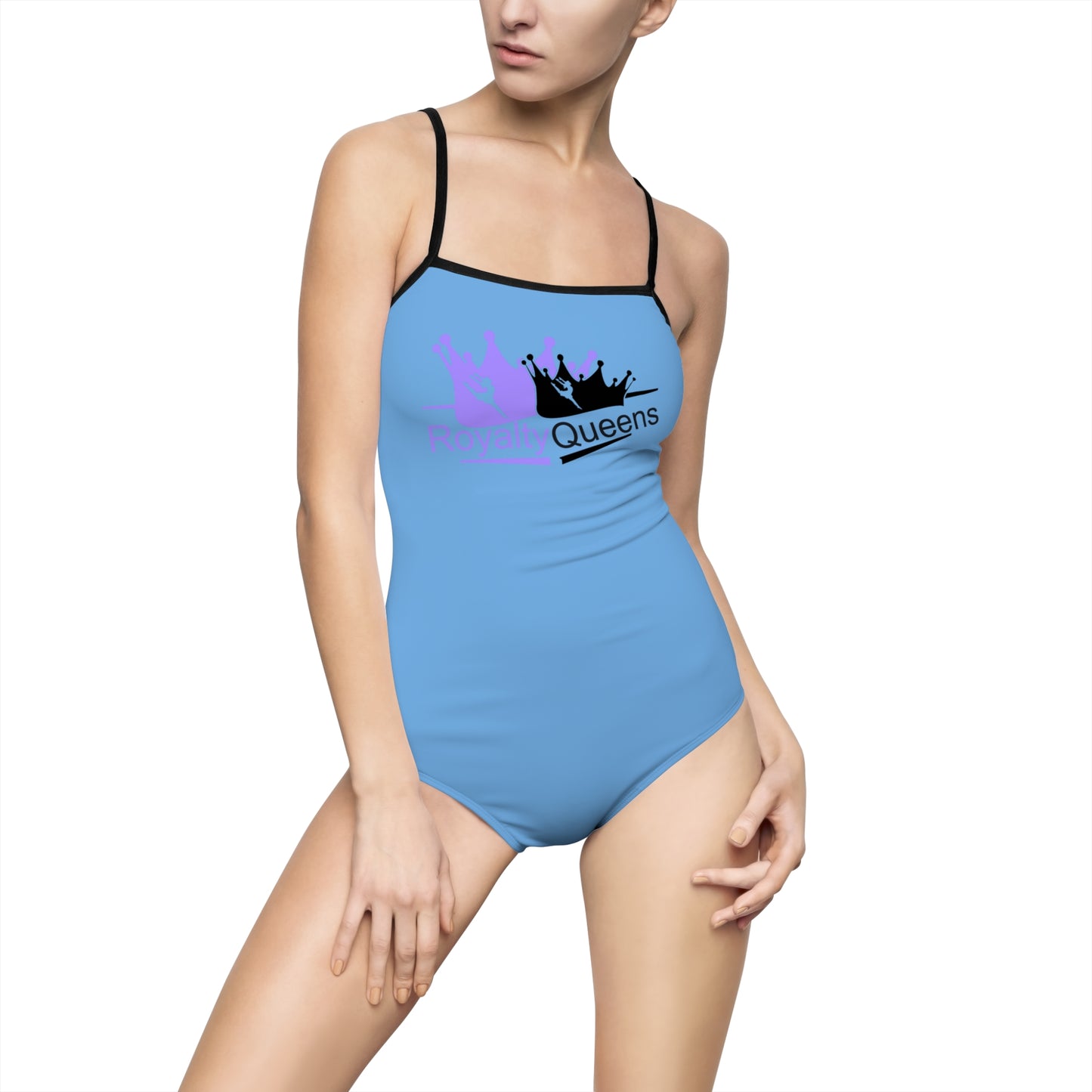 Sassy Queens One-Piece Swimsuit, Summer Beachwear, Pool Party Attire, Vacation Swimwear, Fun Swim Suit, Gift for Friends