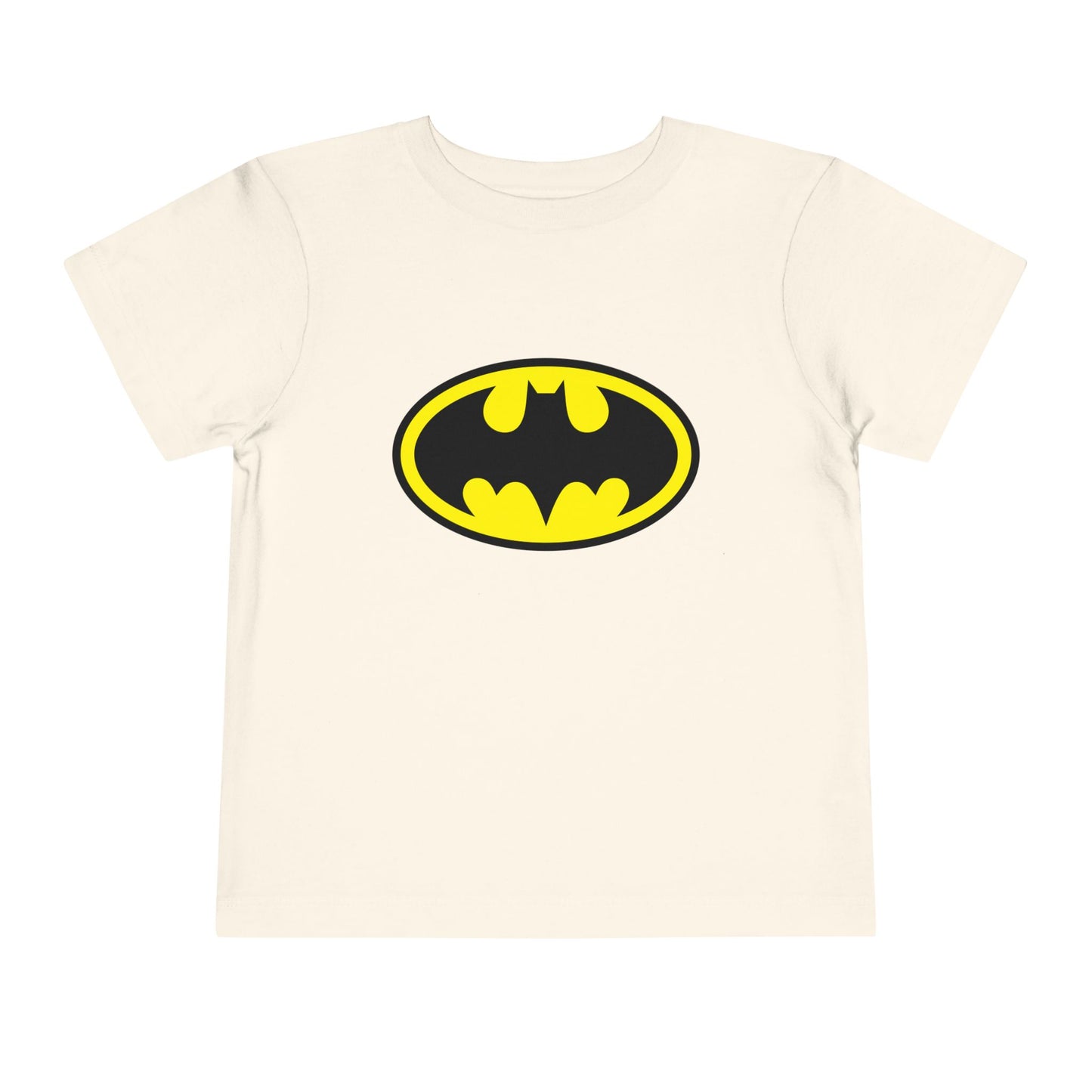 Batman Toddler Short Sleeve Tee - Superhero Shirt for Kids, Birthday Gift, Adventure Wear, Playtime Apparel, Comic Fan Clothing