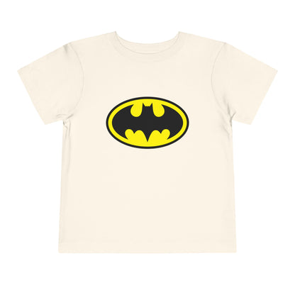 Batman Toddler Short Sleeve Tee - Superhero Shirt for Kids, Birthday Gift, Adventure Wear, Playtime Apparel, Comic Fan Clothing