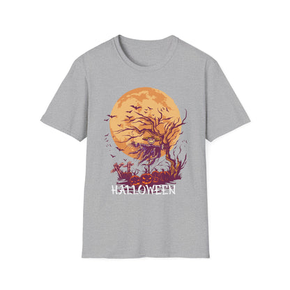 Spooky Halloween T-Shirt, Unisex Graphic Tee, Fall Apparel, Halloween Costume, Gifts for Her or Him, Halloween Party Wear