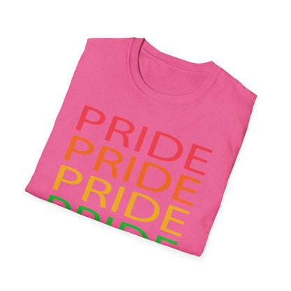Pride Celebration Unisex T-Shirt | LGBTQ+ Pride Tee, Rainbow Pride Shirt, Equality Apparel, Gift for Pride Month