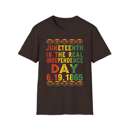 Juneteenth Independence Day T-Shirt, Softstyle Tee, Celebration Apparel, Black History Month, Gift for Activists, Unique Statement Shirt