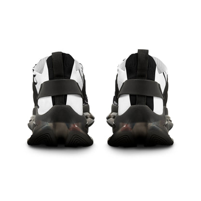 Stylish Men's Mesh Sneakers with Unique Graphic Design