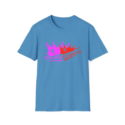 Royalty Queens T-Shirt - Celebrate Your Inner Queen, Unisex Softstyle Tee, Ideal for Birthdays, Pride Events, Feminist Gatherings, [...]