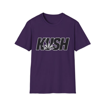 KUSH Graphic Unisex Softstyle T-Shirt - Cool Cannabis Vibe