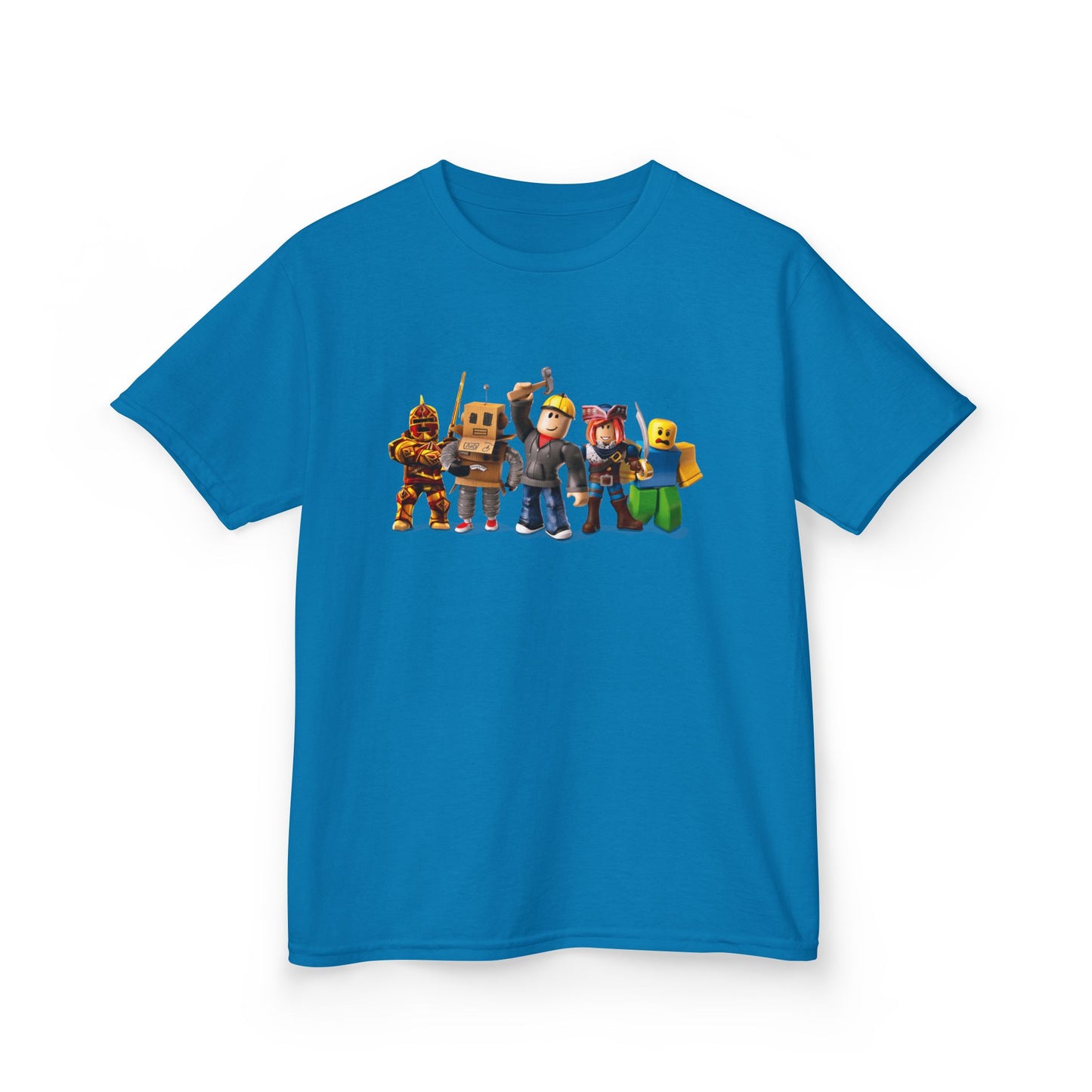 Minecraft Characters Kids Tee, Gamer T-Shirt, Fun Casual Wear, Birthday Gift, Children's Apparel