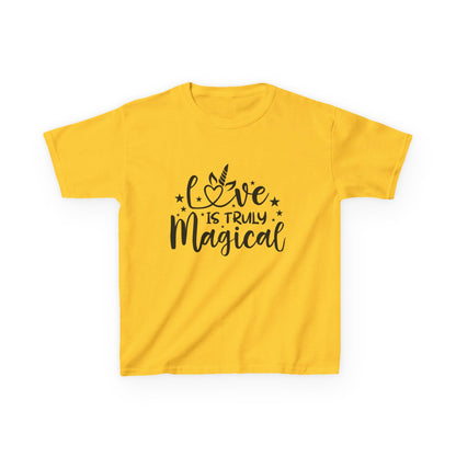 Kids Magical Love Tee - Cute & Comfy Heavy Cotton T-Shirt for Children