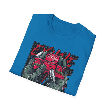 Graphic Unisex Softstyle T-Shirt - 'Exhale' Design