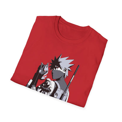 Anime Naurto Inspired Unisex Softstyle T-Shirt - Bold Graphic Design