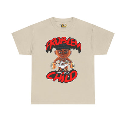 Problem Child Unisex Heavy Cotton Tee - Bold Graphic for Streetwear Lovers