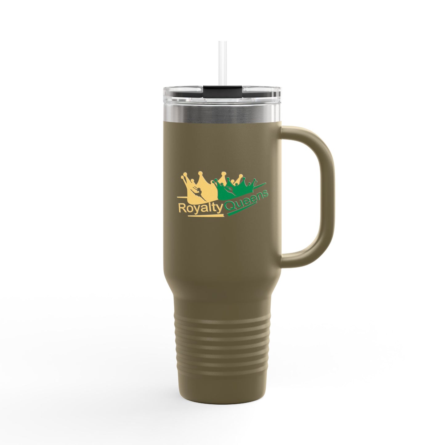Royalty Queens Insulated Travel Mug, 40oz - Perfect for Road Trips, Gifts, Coffee Lovers, Outdoor Adventures, Summer Celebrations