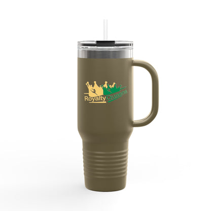 Royalty Queens Insulated Travel Mug, 40oz - Perfect for Road Trips, Gifts, Coffee Lovers, Outdoor Adventures, Summer Celebrations