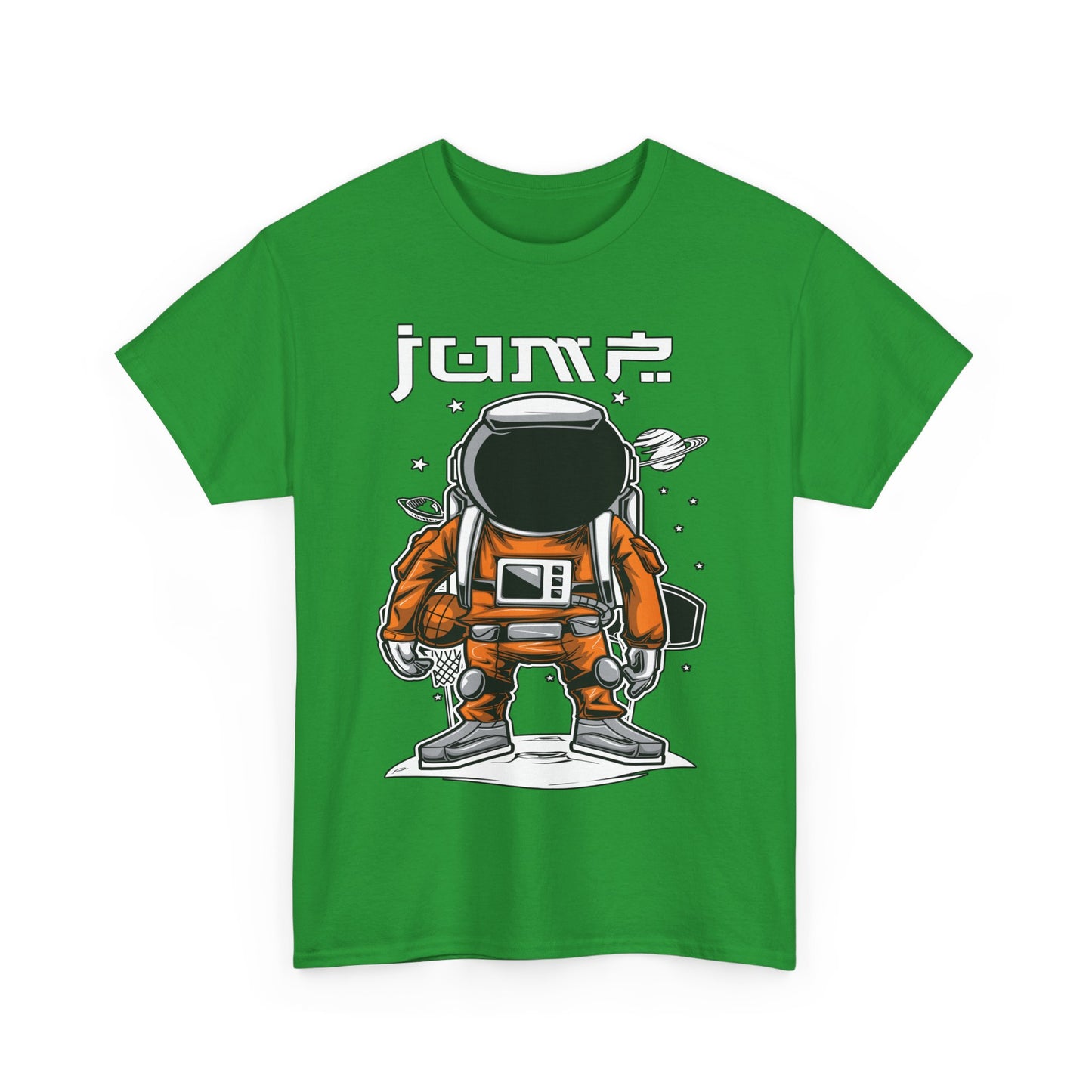 Astronaut Graphic Unisex Heavy Cotton Tee - Space Explorer Tee