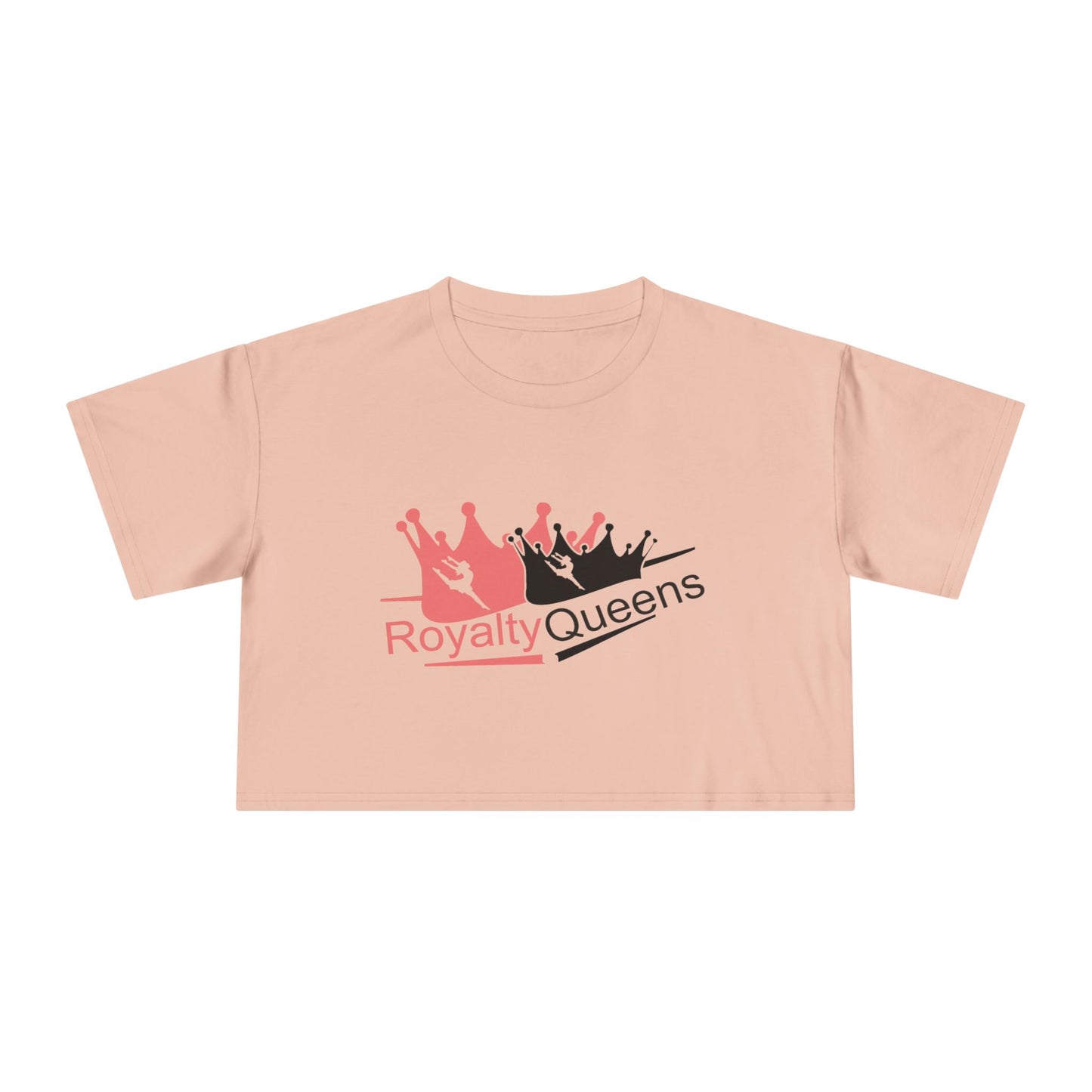 Royalty Queens Crop Tee, Empowering Women's Fashion, Gift for Her, Birthday Present, Stylish Casual Wear, Summer Outfit Choice, Trendy [...]