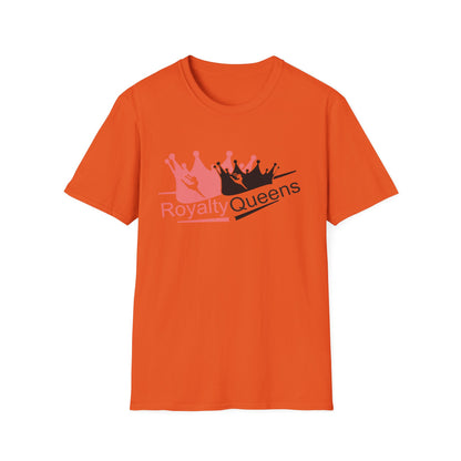 Royalty Queens Unisex Softstyle T-Shirt, Fun Casual Wear, Gift for Her, Birthday, Family Reunion, Celebration Tee