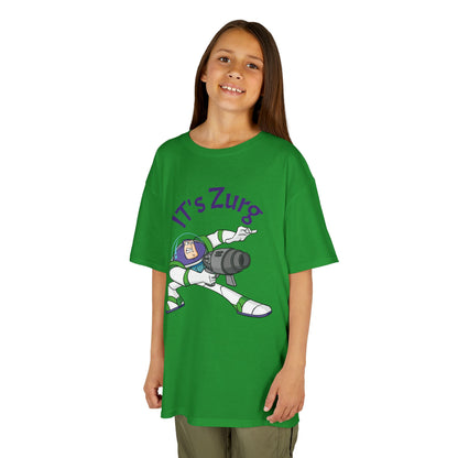 Kids Buzz Lightyear Tee - 'It's Zorg' Fun Cotton T-Shirt
