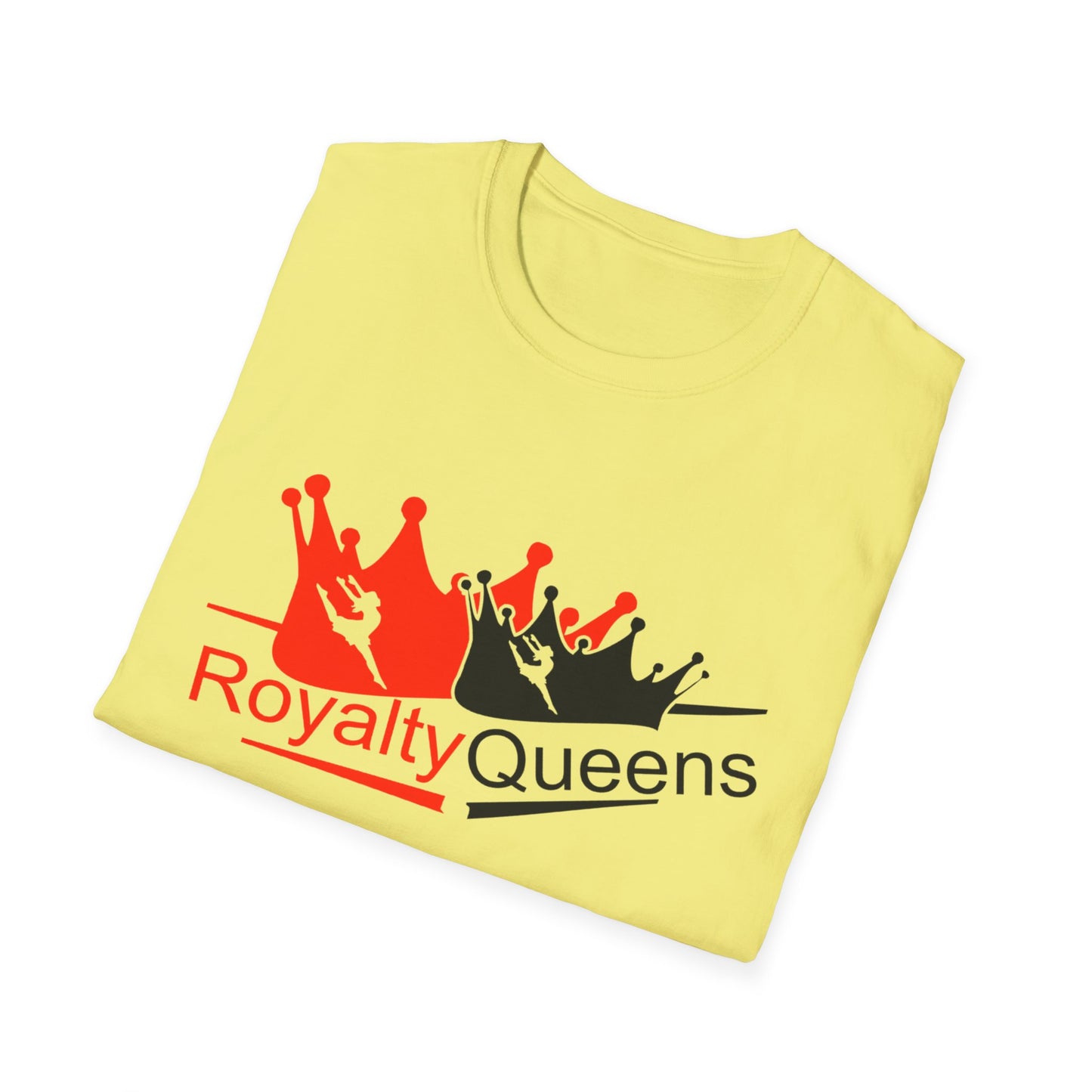 Royalty Queens Unisex Softstyle T-Shirt | Gifts for Her, Birthday Celebration, Empowerment Apparel, Bold Fashion, Casual Wear