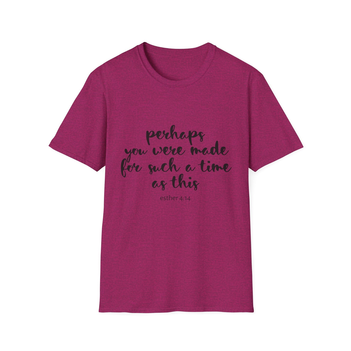 Inspirational Quote T-Shirt: 'Perhaps You Were Made For Such A Time As This'