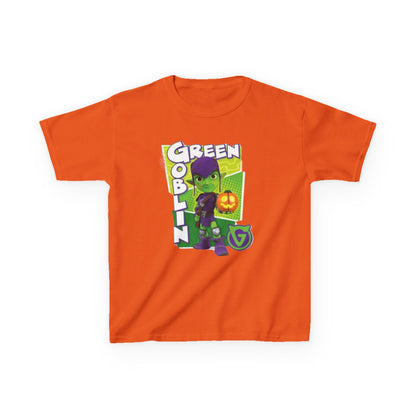 Kids Green Goblin Tee - Fun Halloween T-Shirt for Kids