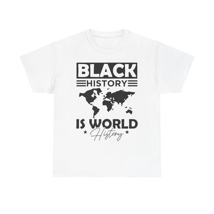 Black History Awareness Tee, Unisex Cotton T-Shirt, Black History Month Shirt, Cultural Pride Apparel, Educational Gift