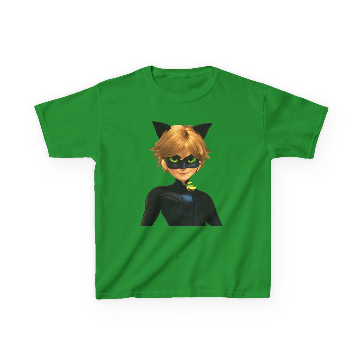 Kids Cat Superhero Tee, Cartoon Shirt, Children's Birthday Gift, Fun Playwear, Gift for Kids, Cat Lover Gift