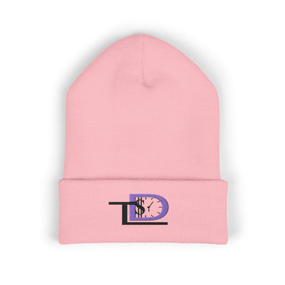 Classic Cuffed Beanie with Embroidered Design, Winter Hat, Casual Beanie, Gift for Him/Her, Cozy Accessory, Streetwear Style