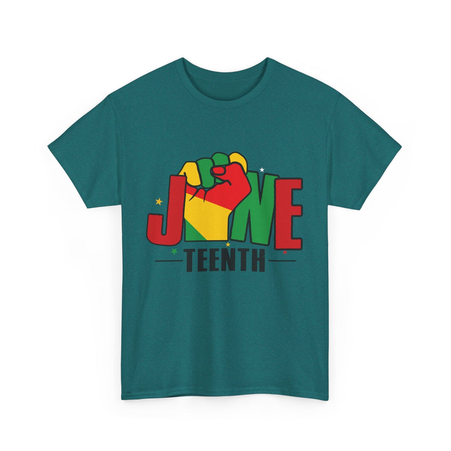 Juneteenth Unisex Heavy Cotton Tee, Celebration Shirt, Black History Apparel, Event T-Shirt, Commemorative Tee, Everyday Wear