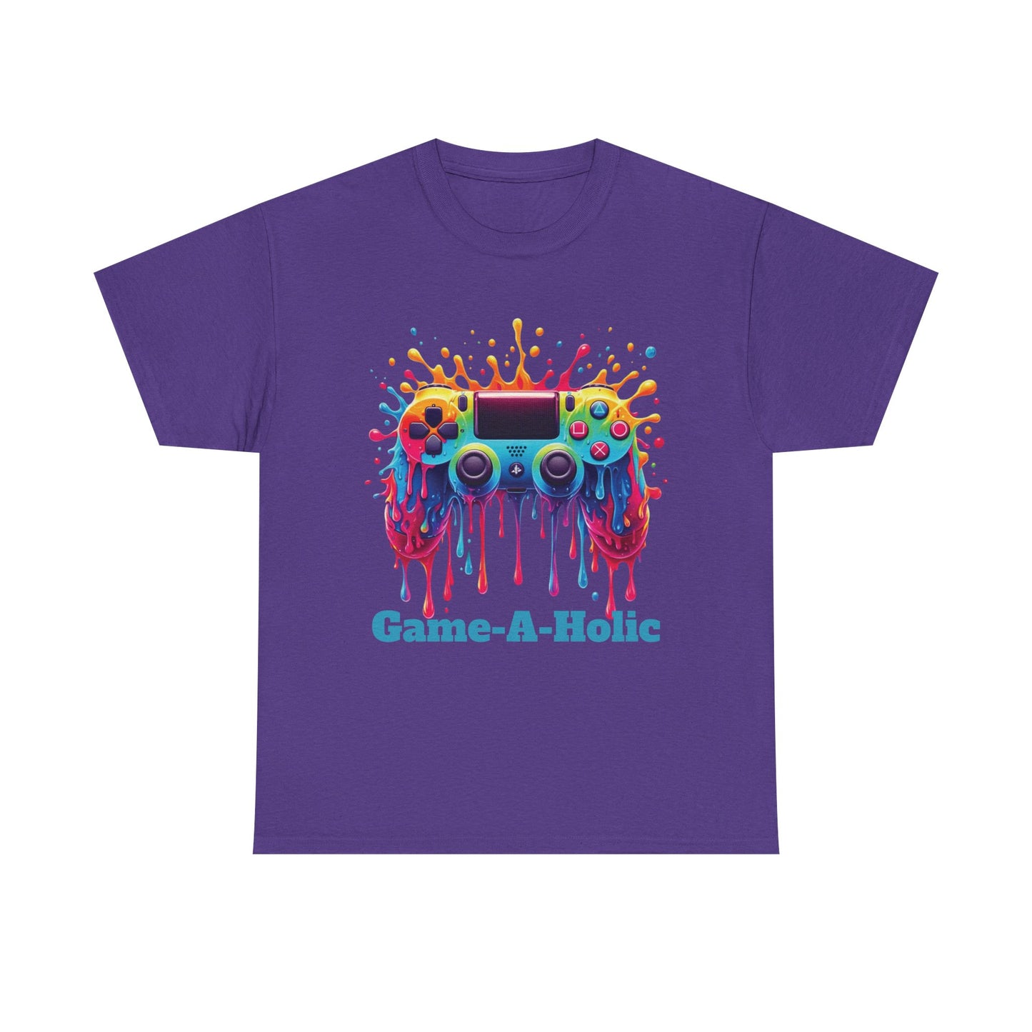 Game-A-Holic Unisex Heavy Cotton Tee - Perfect Gift for Gamers