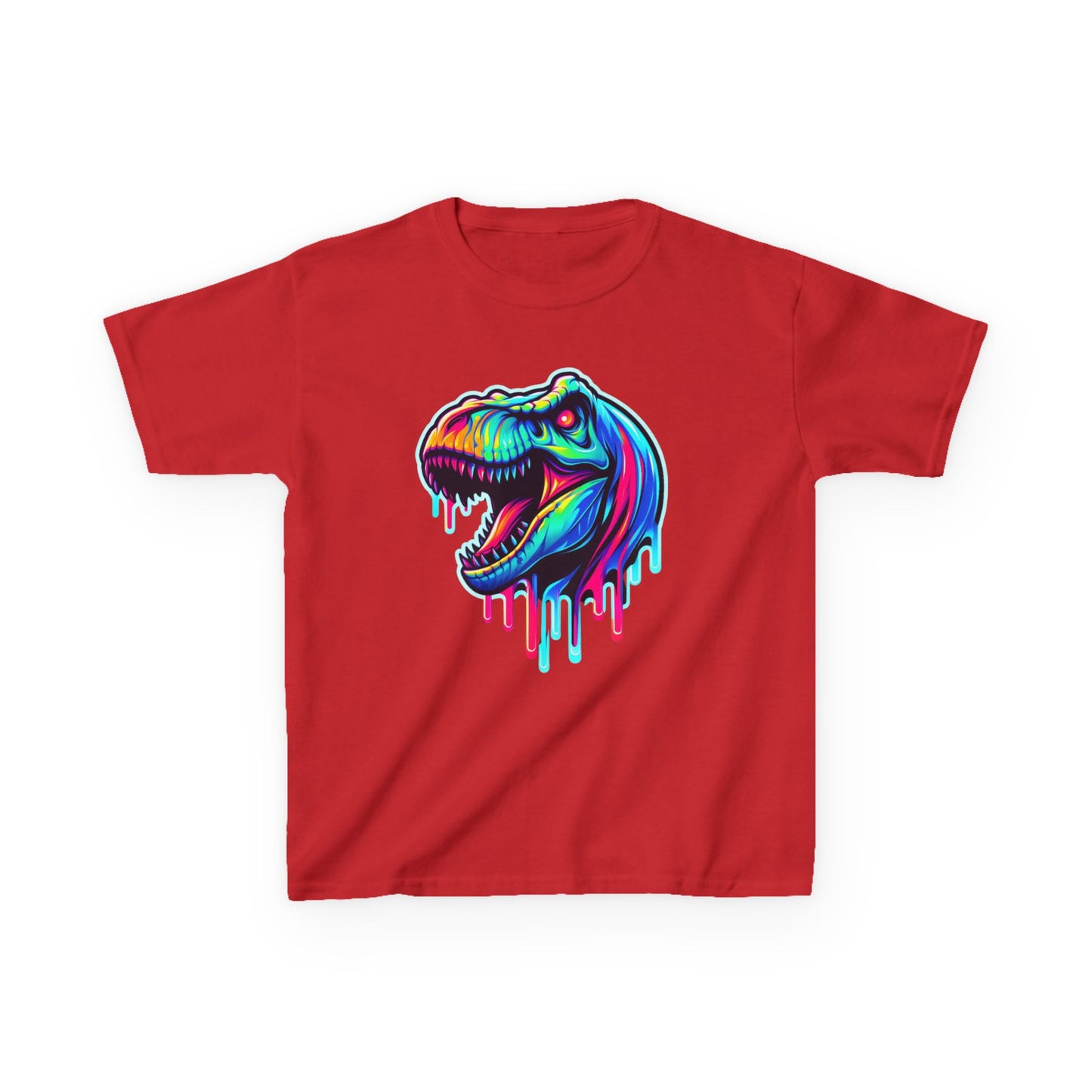 Colorful Dinosaur Kids Tee - Fun for Parties & Everyday Adventures