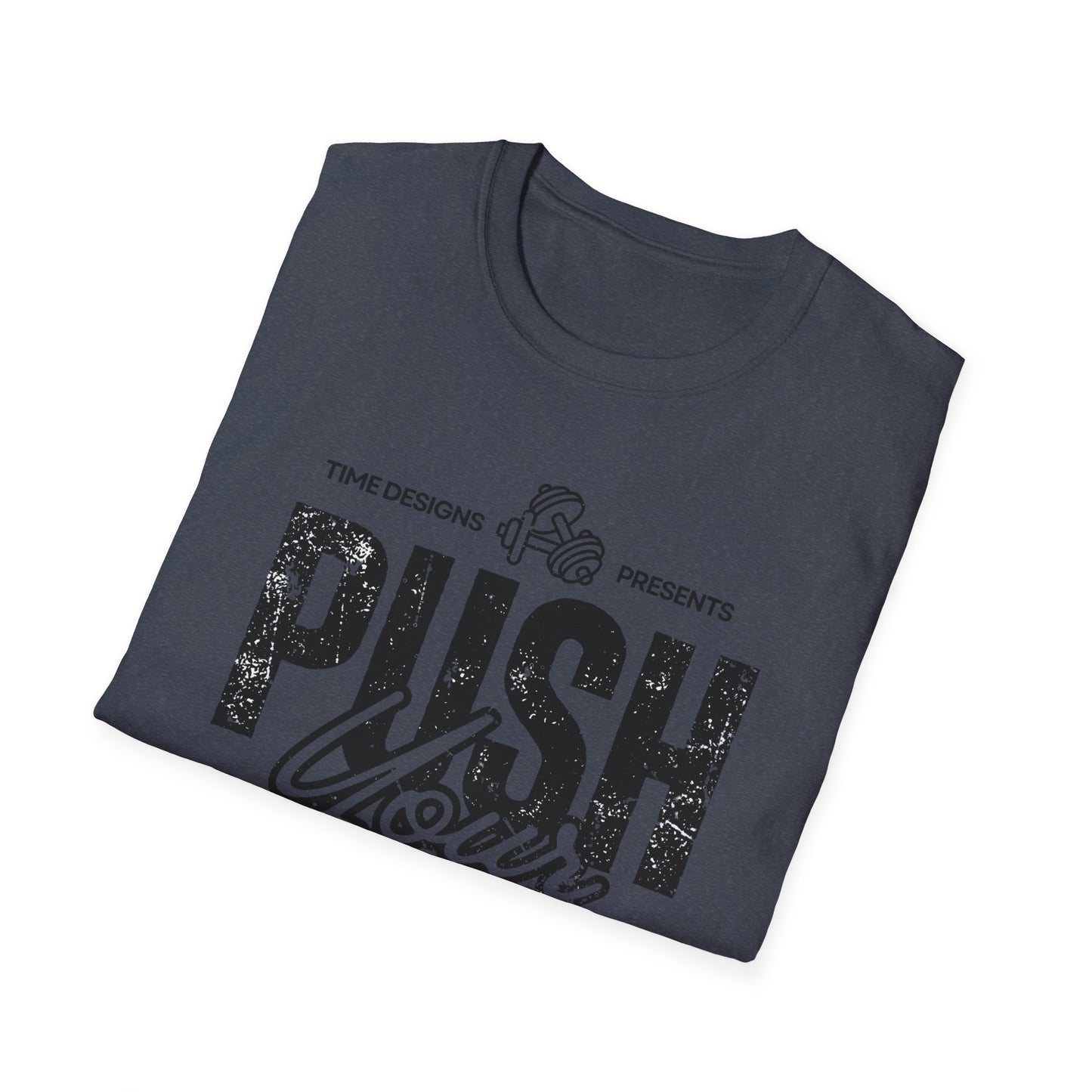 Motivational Unisex Softstyle T-Shirt - 'Push Your Limit'