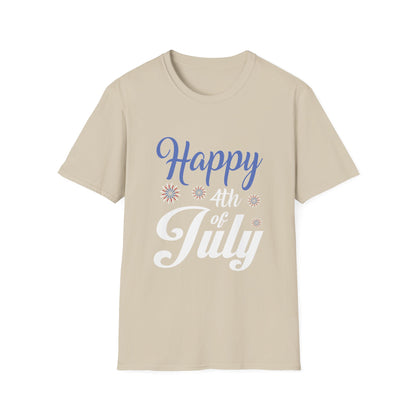 Happy Vibes Unisex Softstyle T-Shirt | Casual Wear, Gift for Friends, Birthday Gift, Positivity Shirt, Everyday Comfort