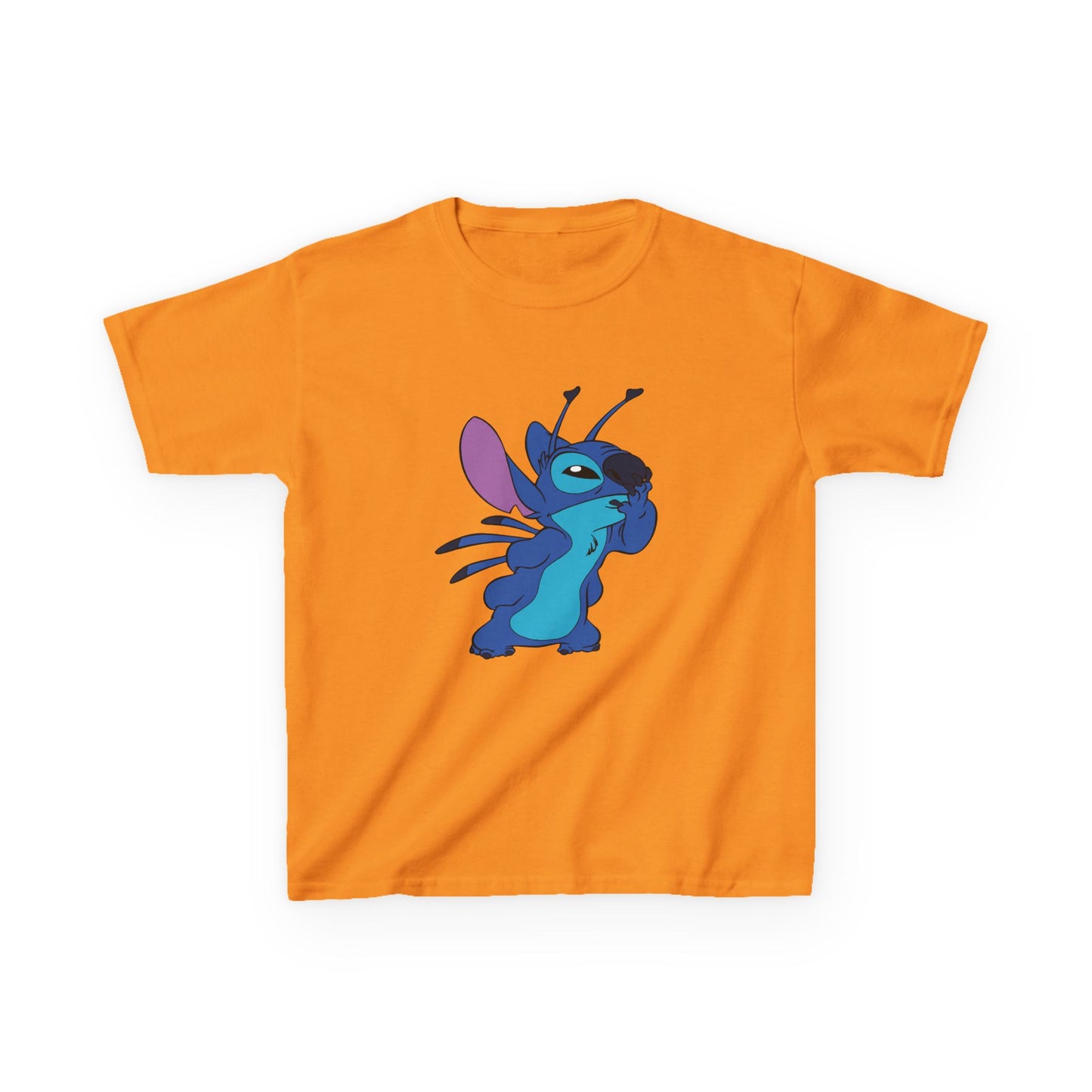 Kids Cotton Tee - Cute Stitch Design for Fun Adventures