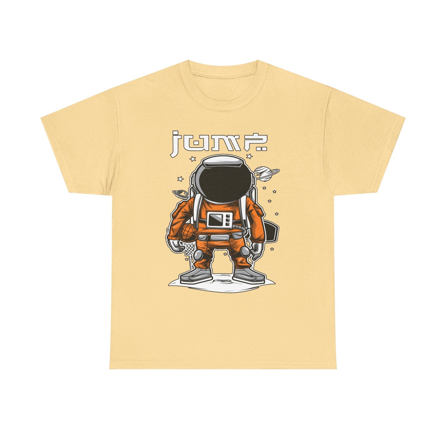 Astronaut Graphic Unisex Heavy Cotton Tee - Space Explorer Tee