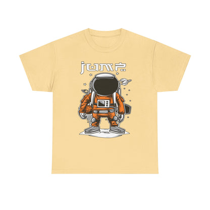 Astronaut Graphic Unisex Heavy Cotton Tee - Space Explorer Tee