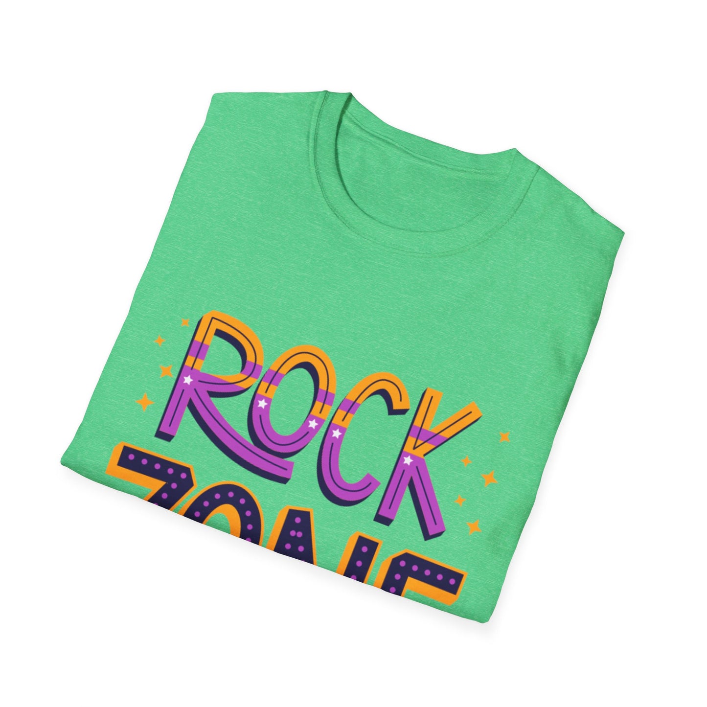 Rock Zone Unisex Softstyle T-Shirt, Music Lover Tee, Concert Outfit, Festival Wear, Birthday Gift, Casual Style