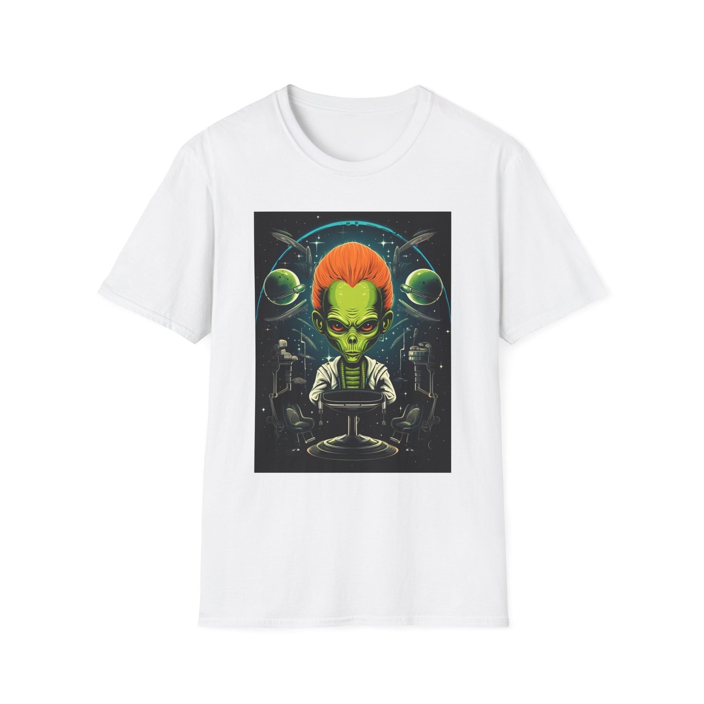 Alien Galaxy Unisex T-Shirt - Cosmic Art Design