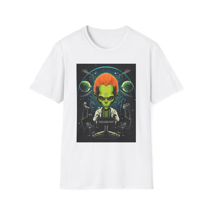 Alien Galaxy Unisex T-Shirt - Cosmic Art Design