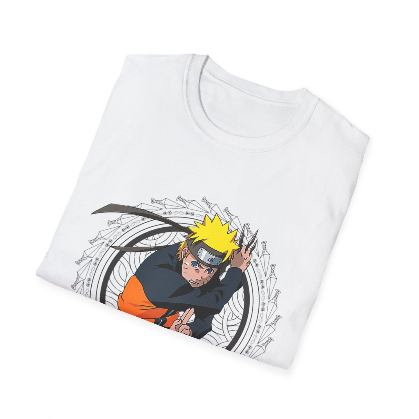 Naruto Unisex Softstyle T-Shirt - Graphic Tee for Anime Lovers