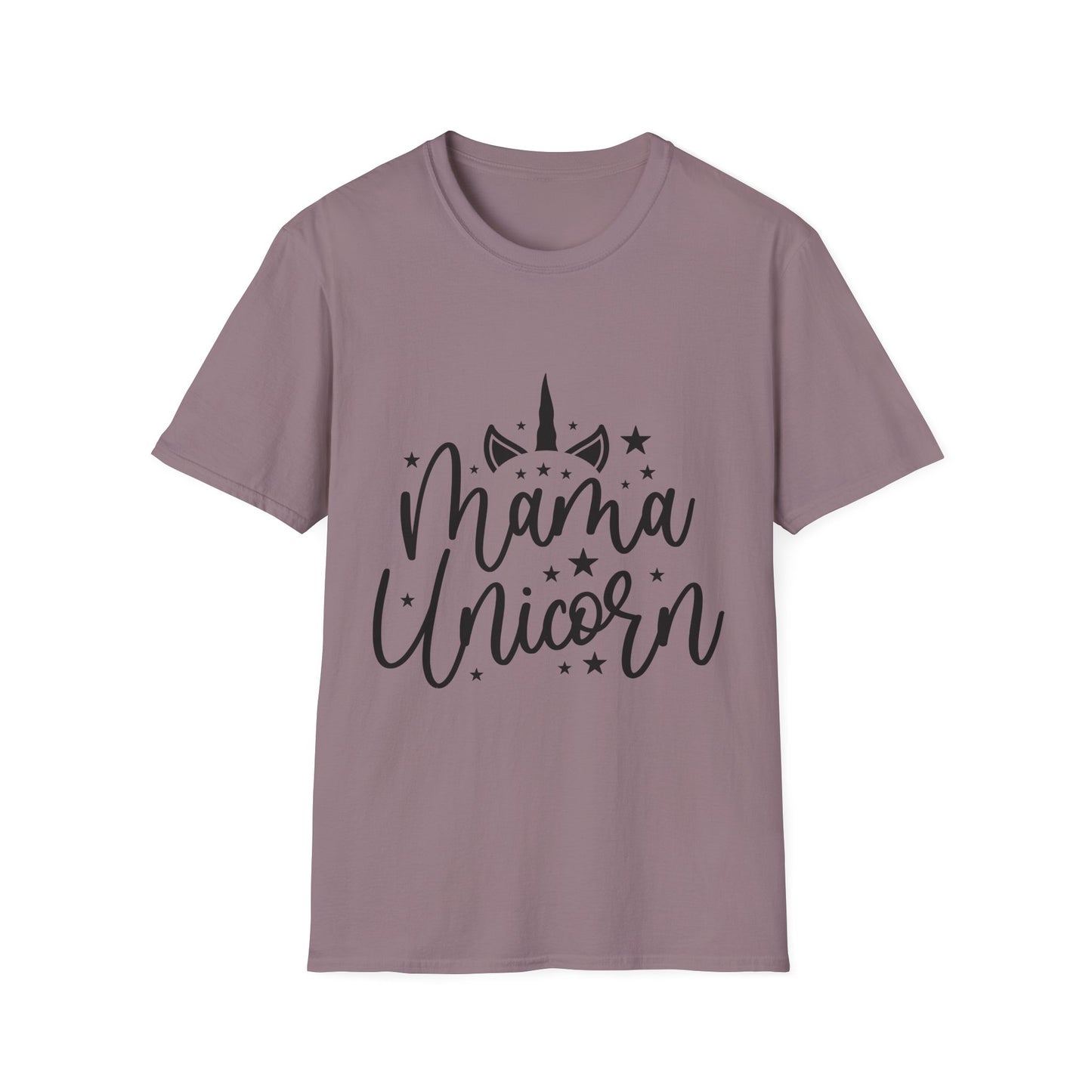 Mama Unicorn Unisex Softstyle T-Shirt - Fun & Stylish Gift for Moms